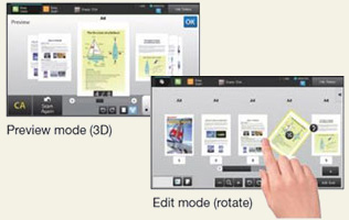 Copier LCD Touchscreen